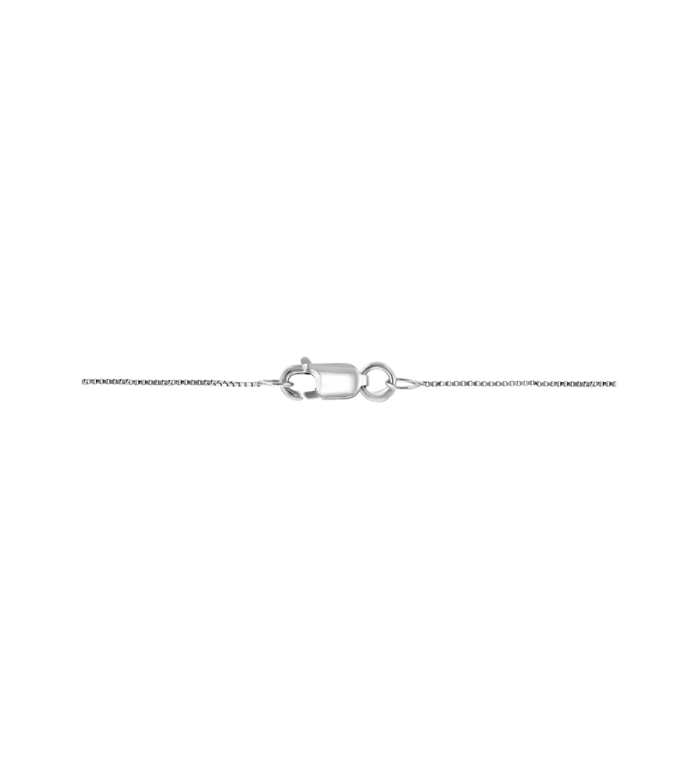 Sterling Silver Diamond Pendant 