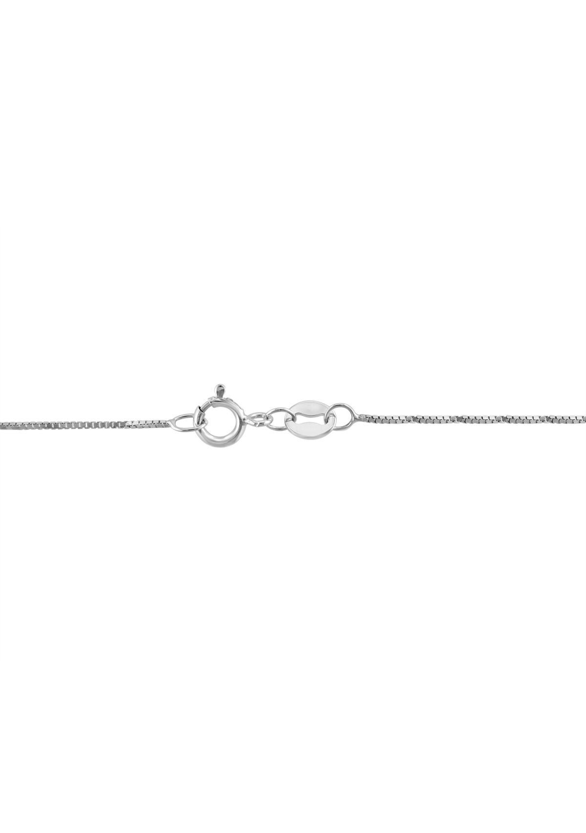 Sterling Silver Diamond Cross Pendant 