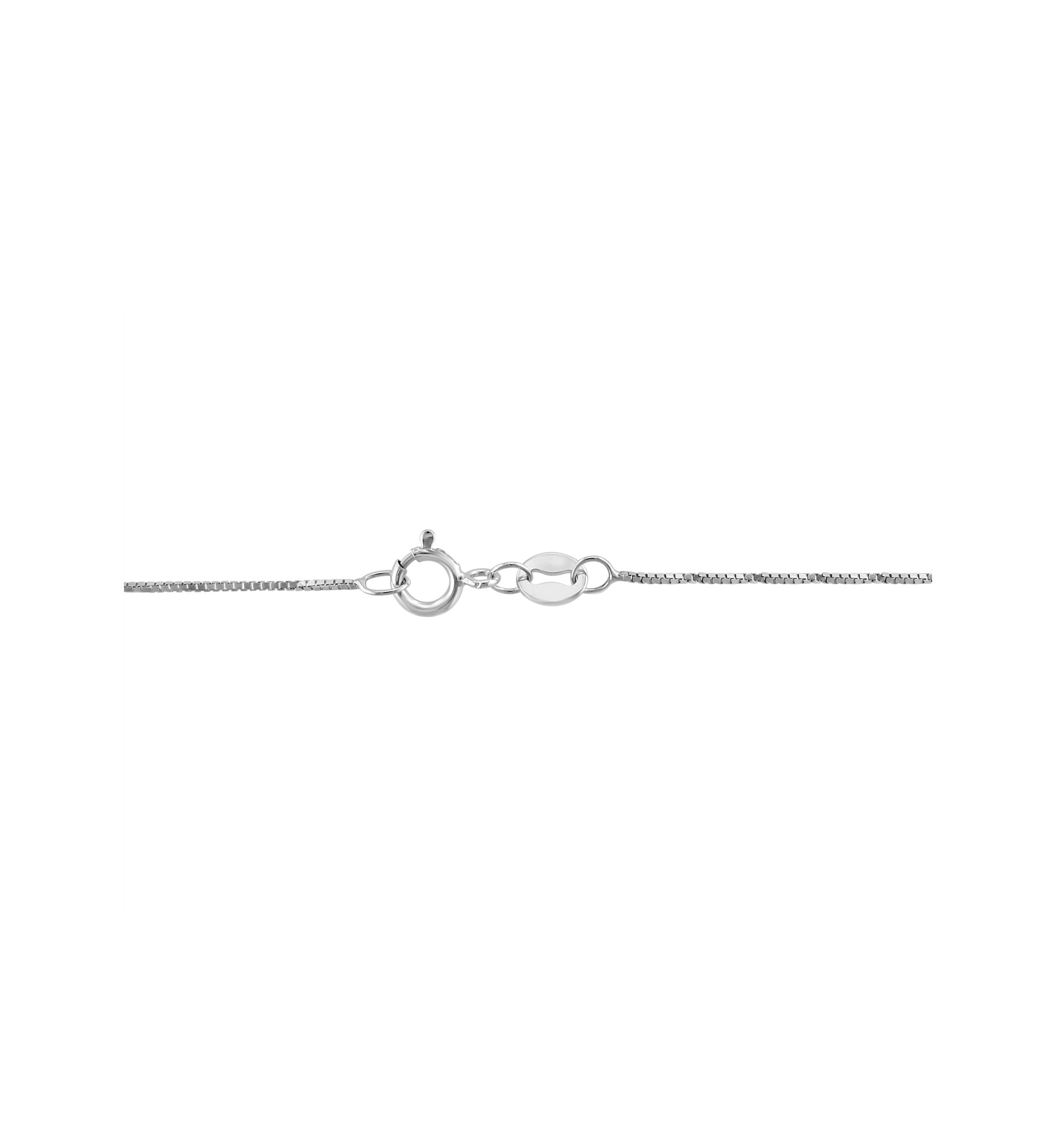 Sterling Silver Diamond Cross Pendant 