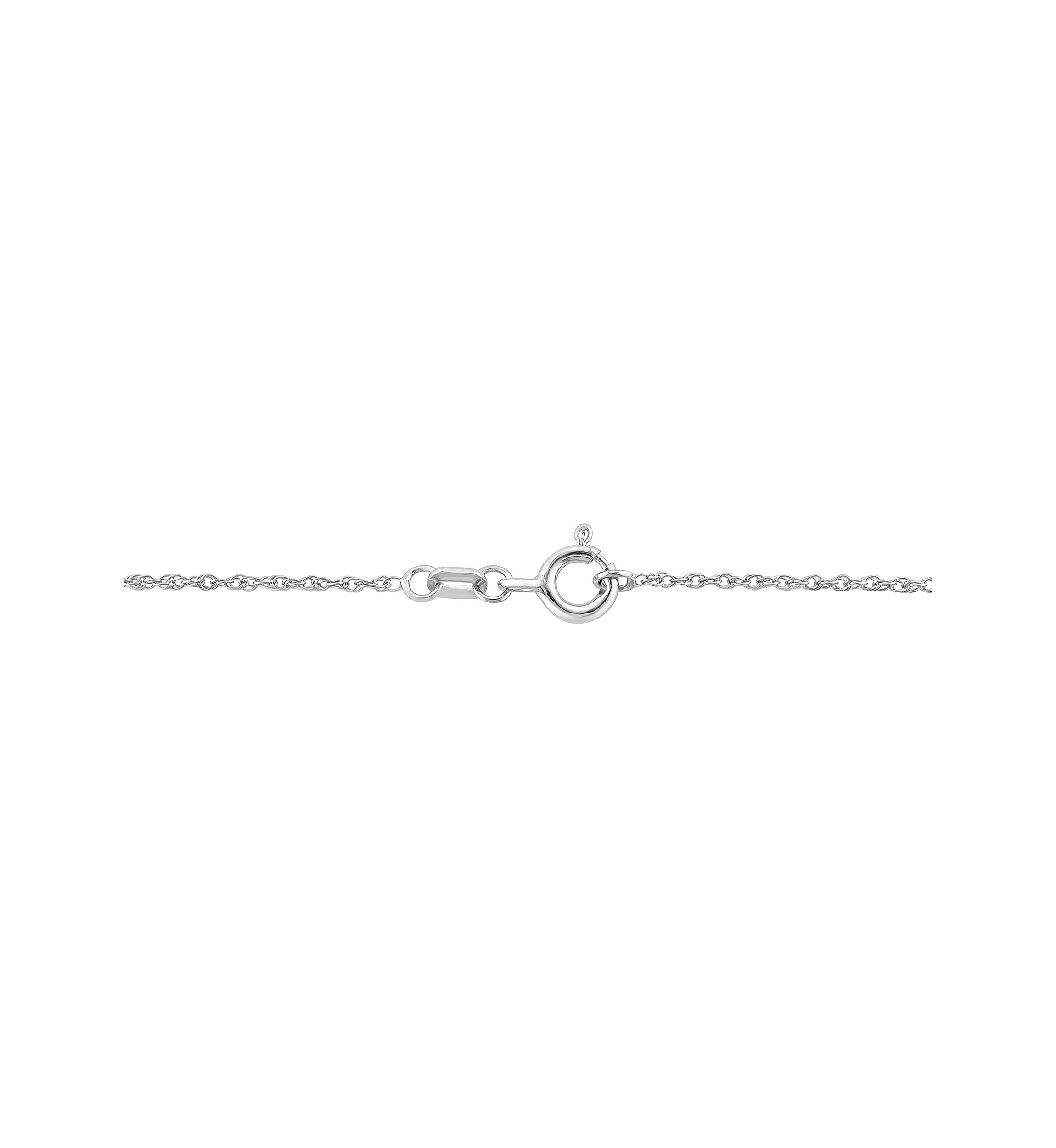 1/10 ct. t.w. Heart Pendant Necklace in Sterling Silver