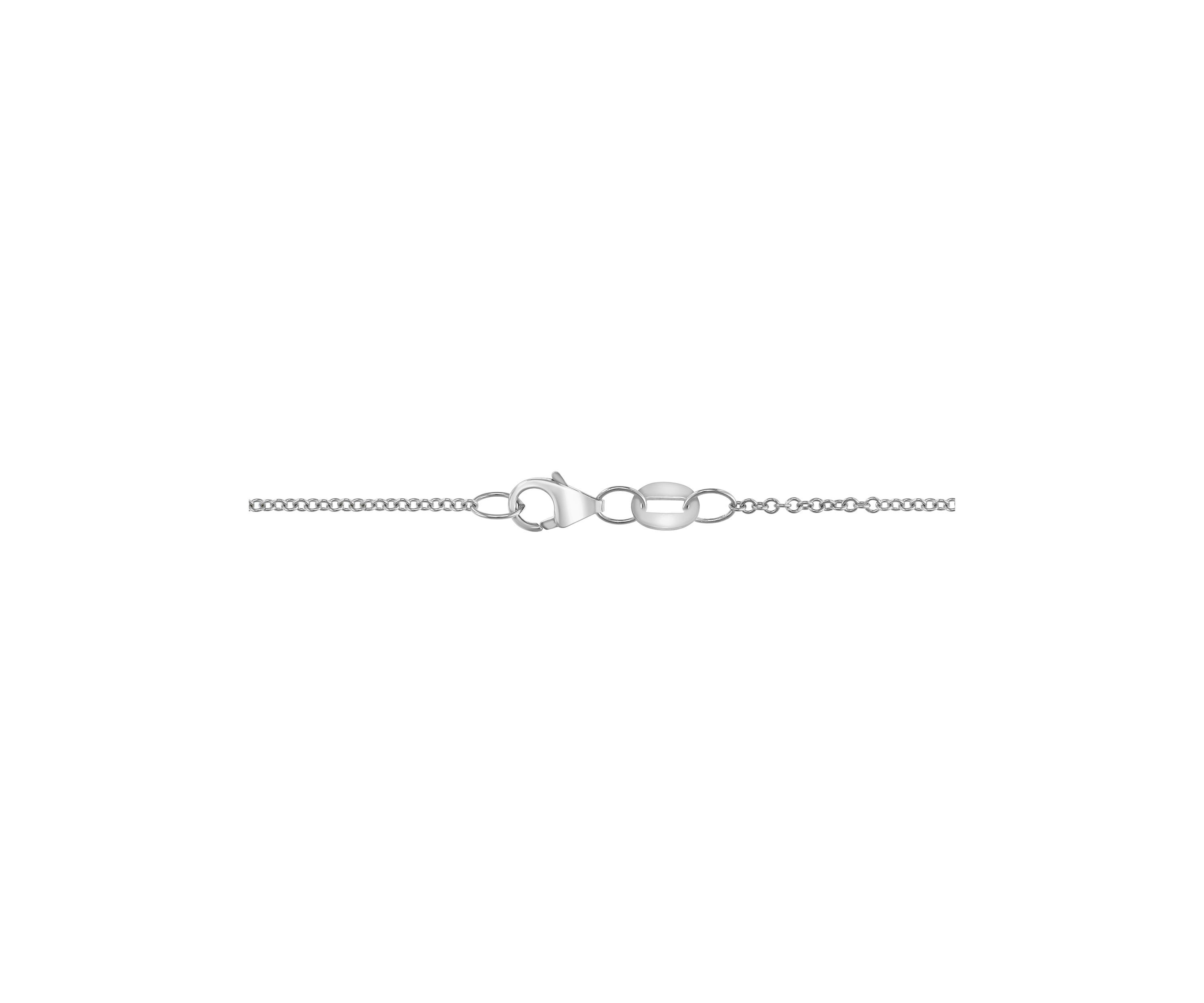 1/5 c.t t.w. Miracle Set Diamond Turtle  Pendant Necklace in Sterling Silver