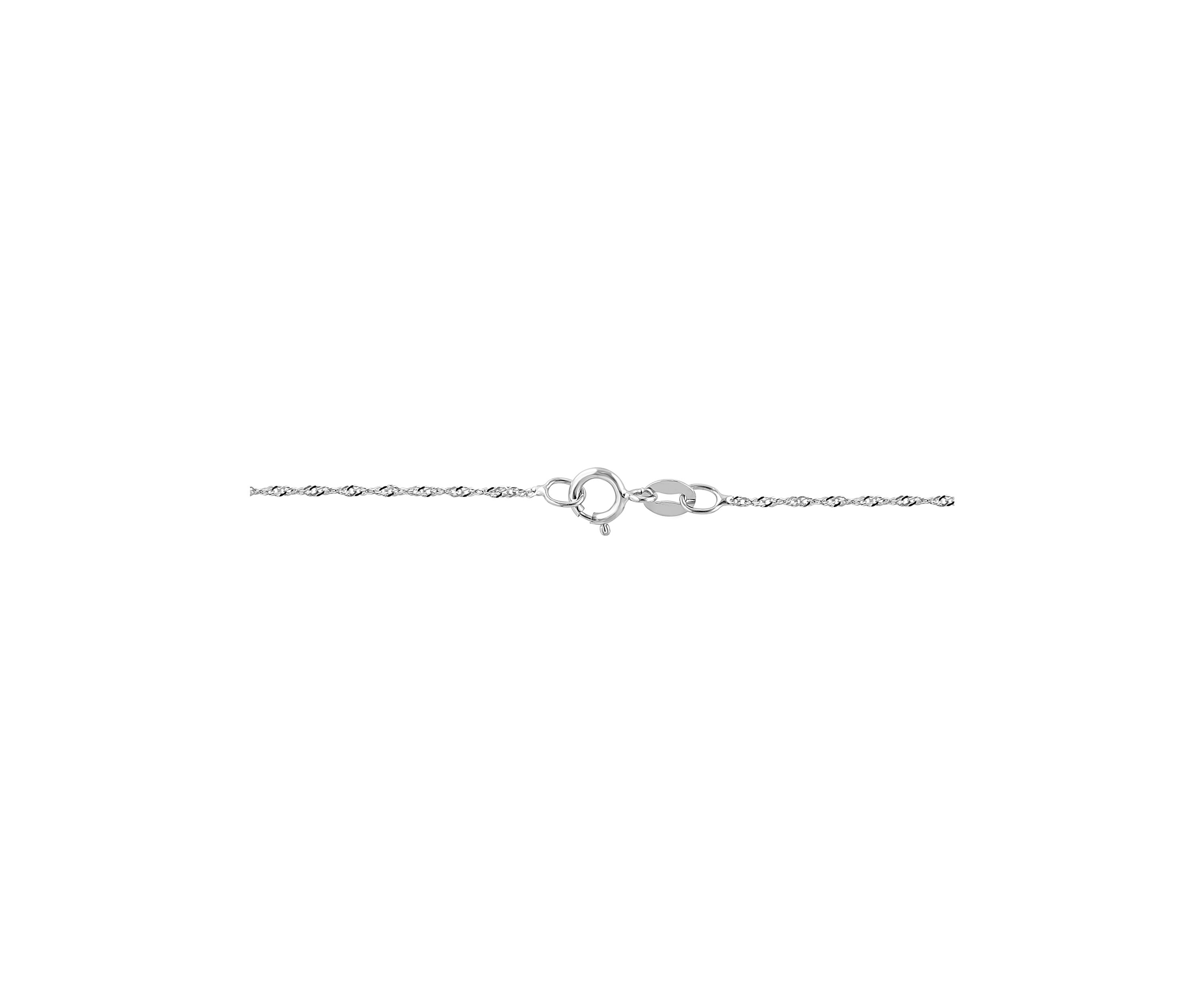 1/10 ct. t.w. Diamond Heart Pendant Necklace in Sterling Silver