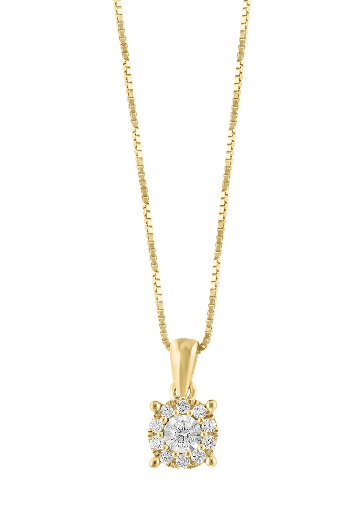 1/2 ct. t.w. Diamond Earrings and Necklace Set in Gold Over Sterling Silver