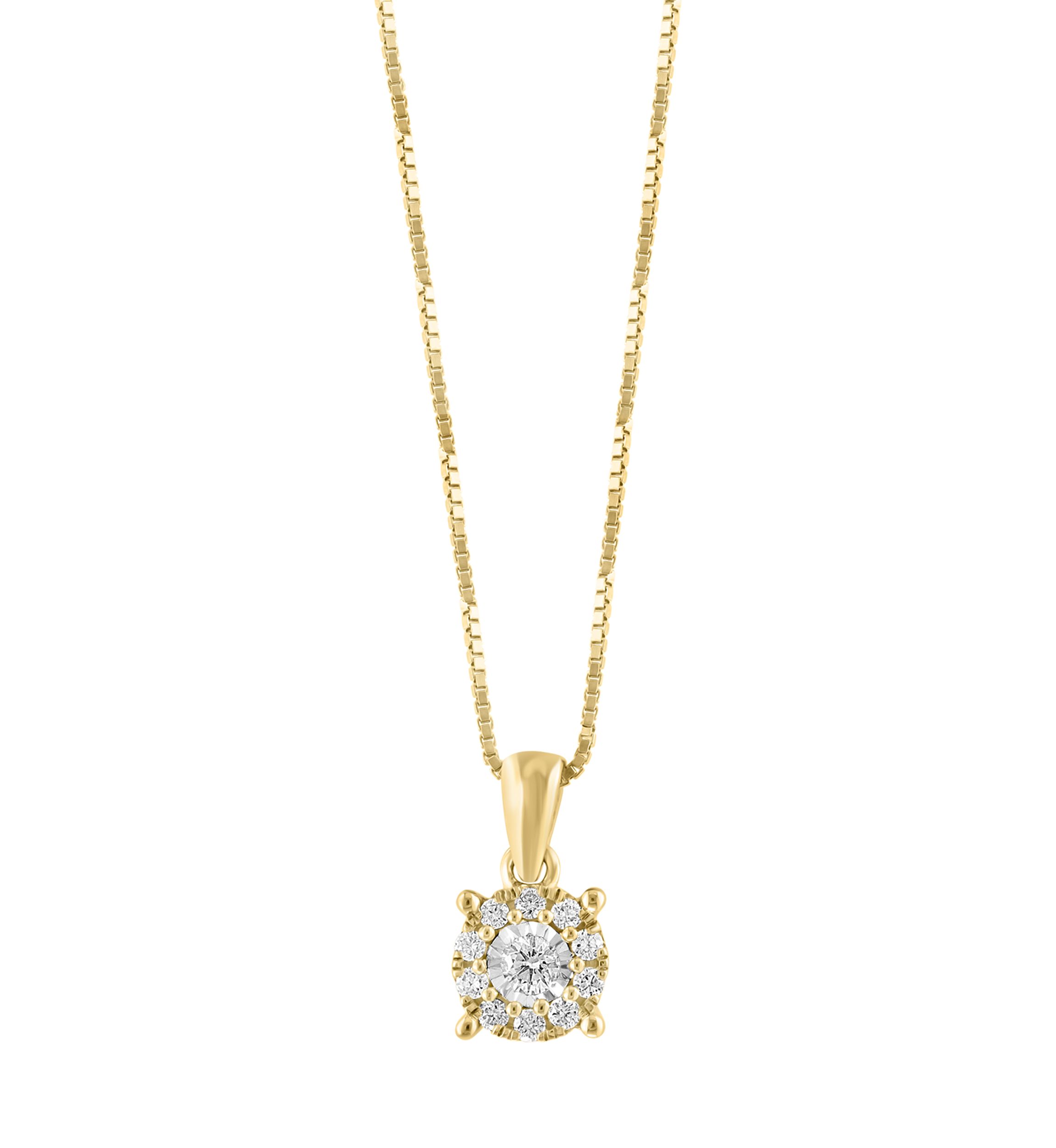 1/2 ct. t.w. Diamond Earrings and Necklace Set in Gold Over Sterling Silver