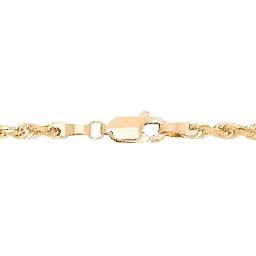 14K Yellow Gold .23mm Rope Chain
