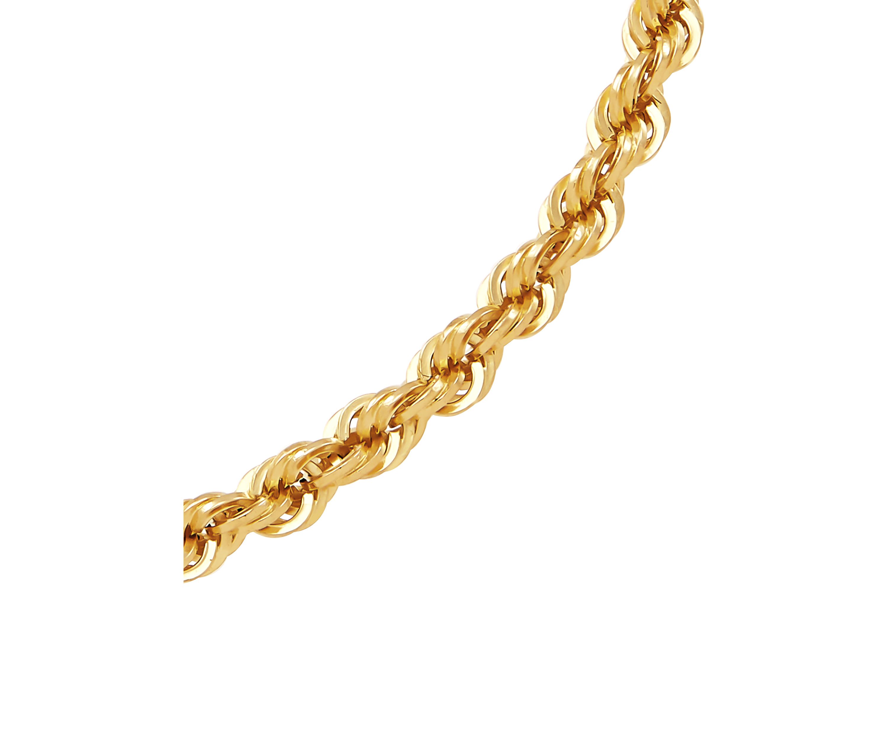 Hollow Becelet in 14K Yellow Gold