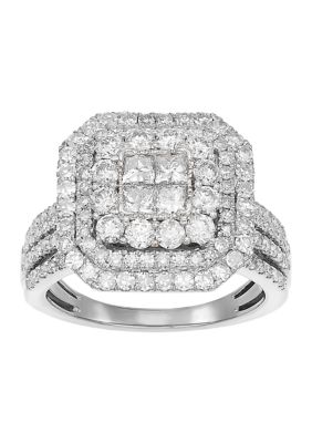 Belk & Co. 1 ct. t.w. Round White Diamond Engagement Ring in 14k White ...