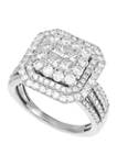 2 ct. t.w. Diamond Engagement Ring in 10K White Gold