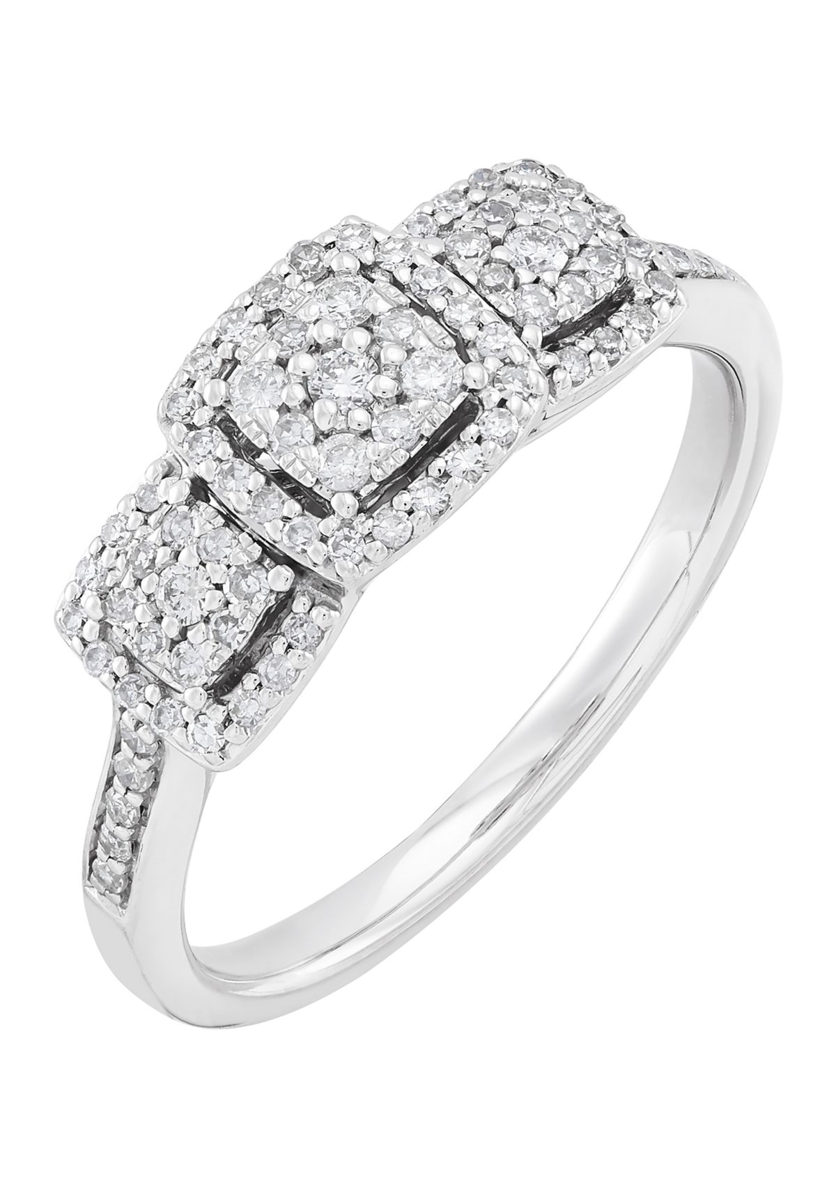 1/3 ct. t.w. Diamond Engagement Ring in 10K White Gold