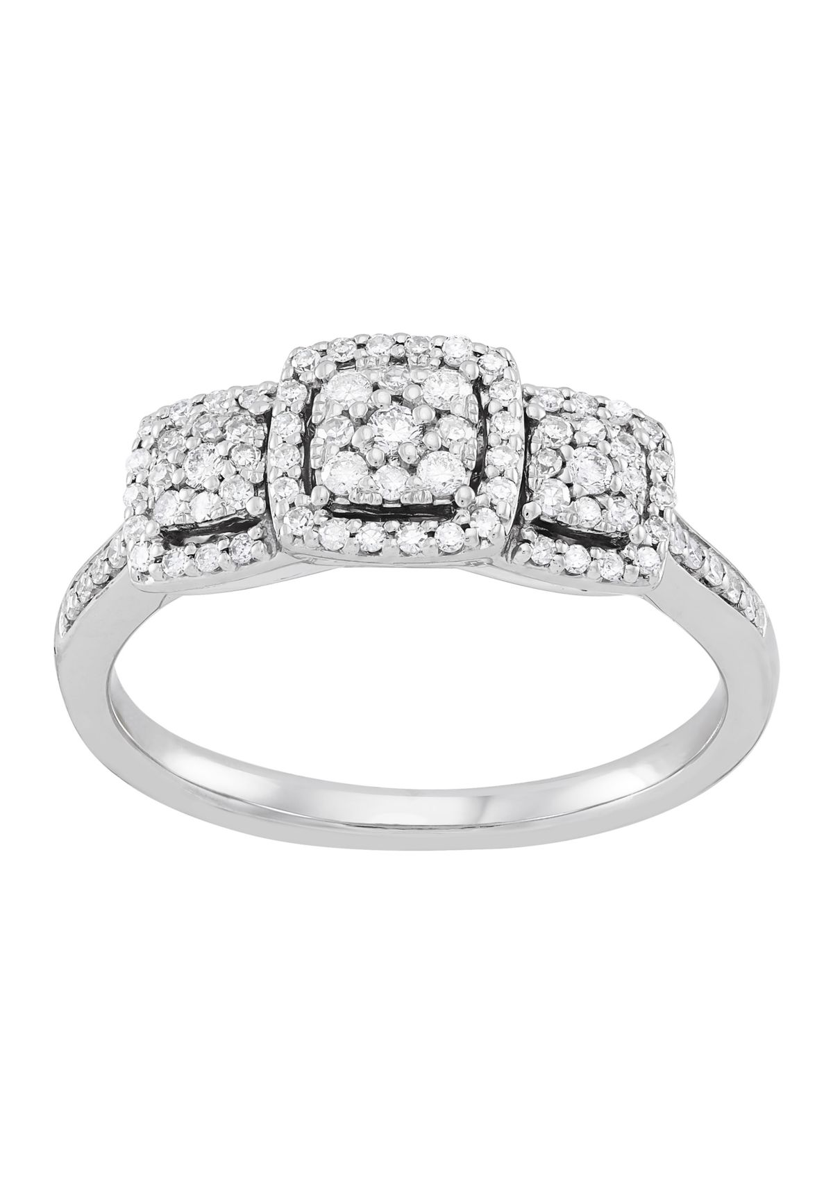 1/3 ct. t.w. Diamond Engagement Ring in 10K White Gold