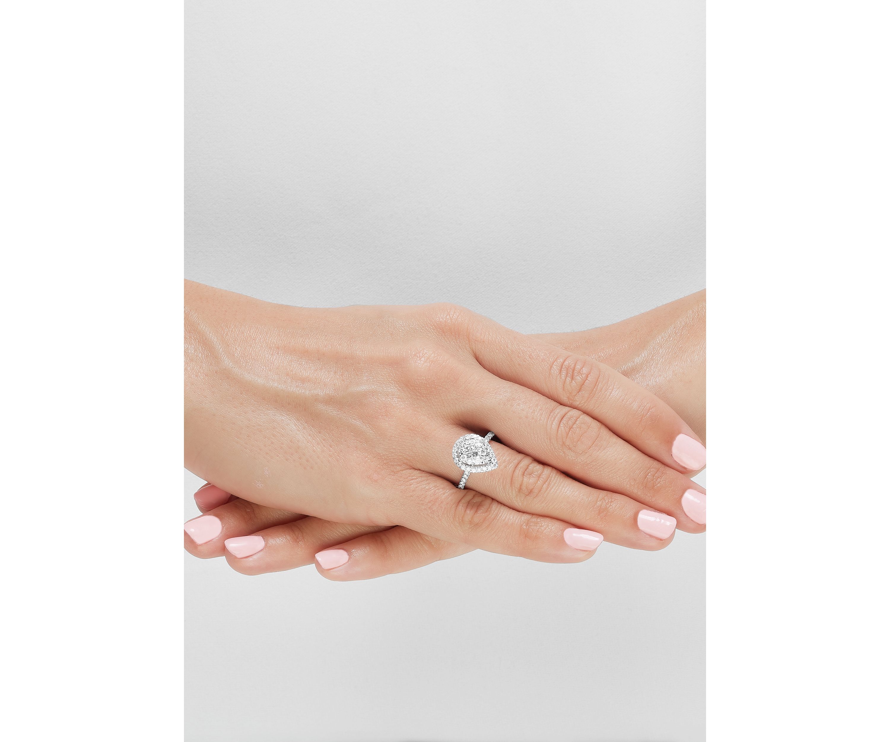 1 ct. t.w. Diamond Engagement Ring in 10K White Gold 