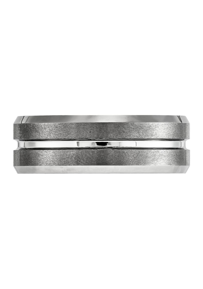 3 Millimeter Gents Band in Tungsten