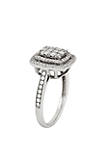1/2 ct. t.w. Diamond Ring in Sterling Silver