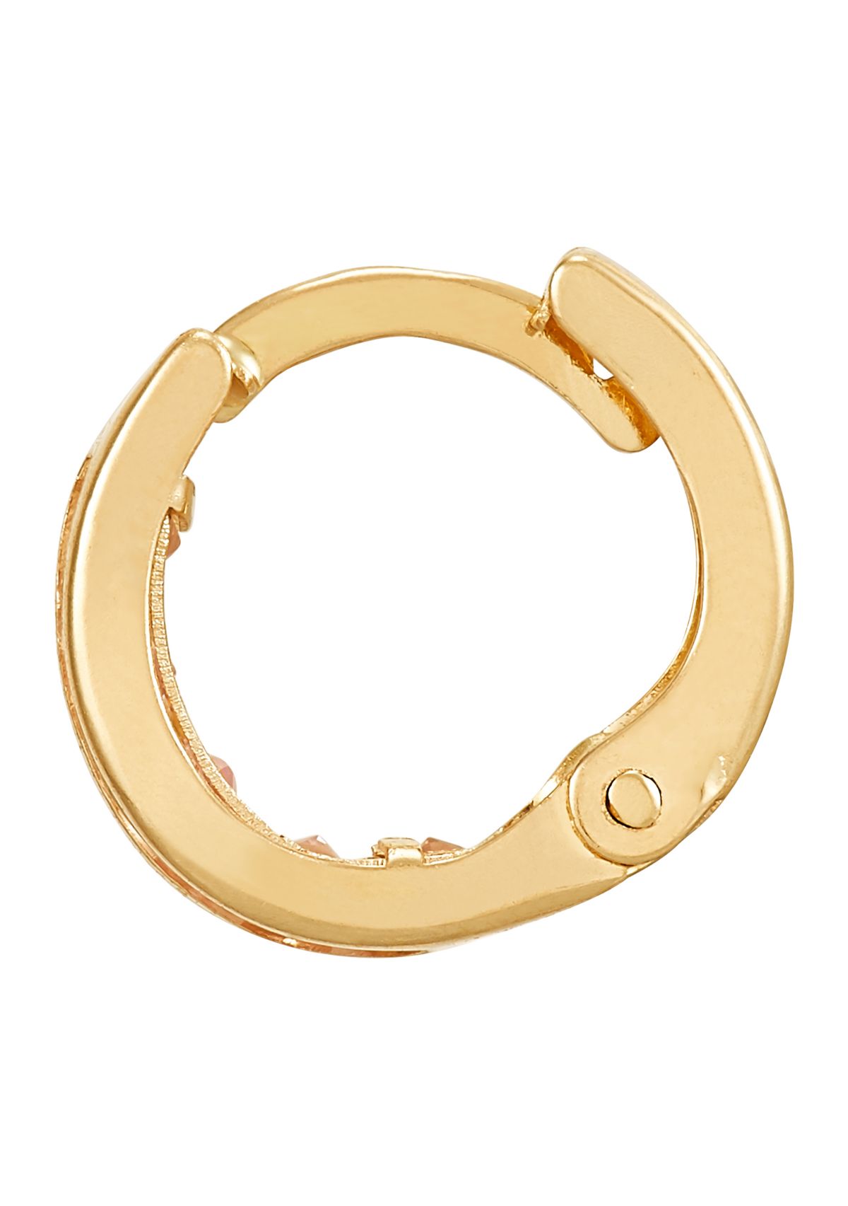 14K Yellow Gold Hoop Earrings