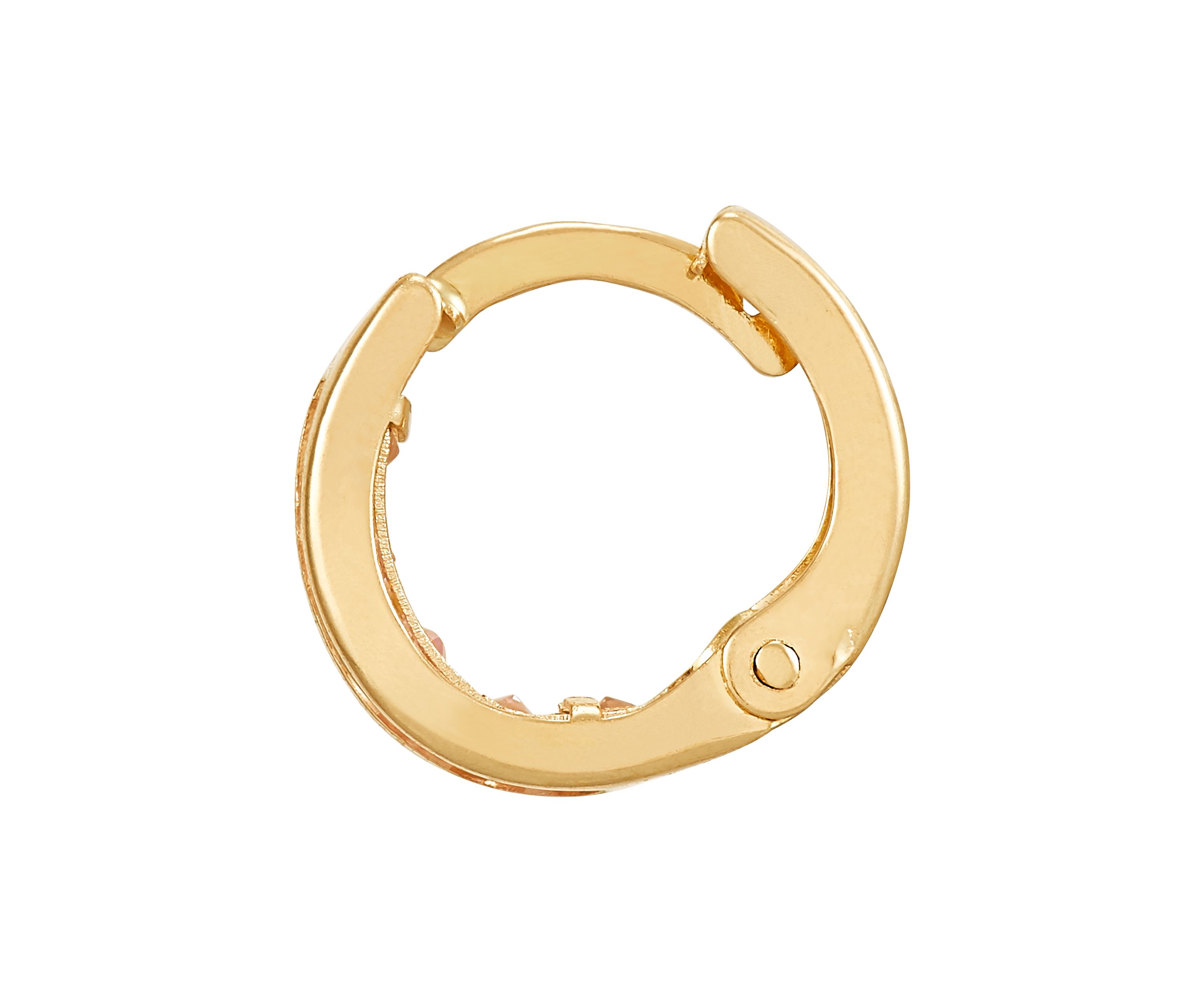 14K Yellow Gold Hoop Earrings