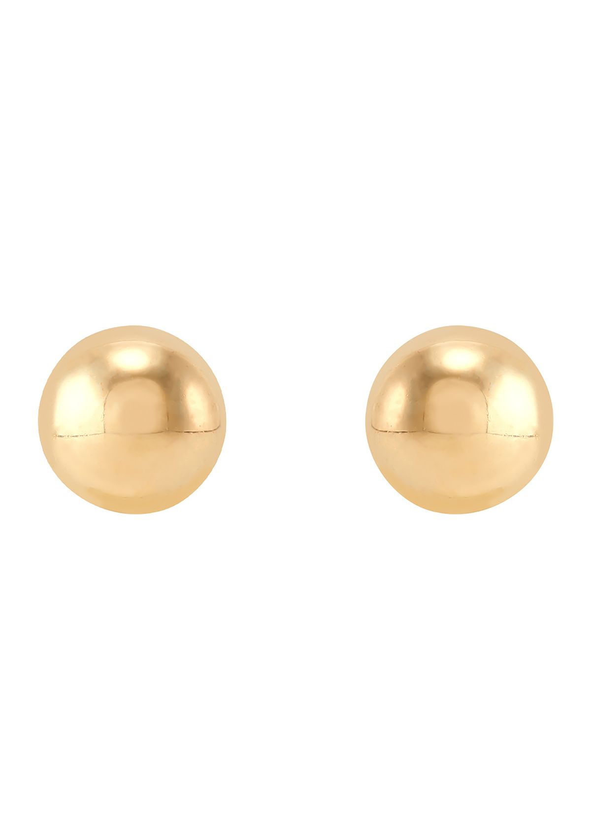 Ball Stud Earrings in 14K Yellow Gold