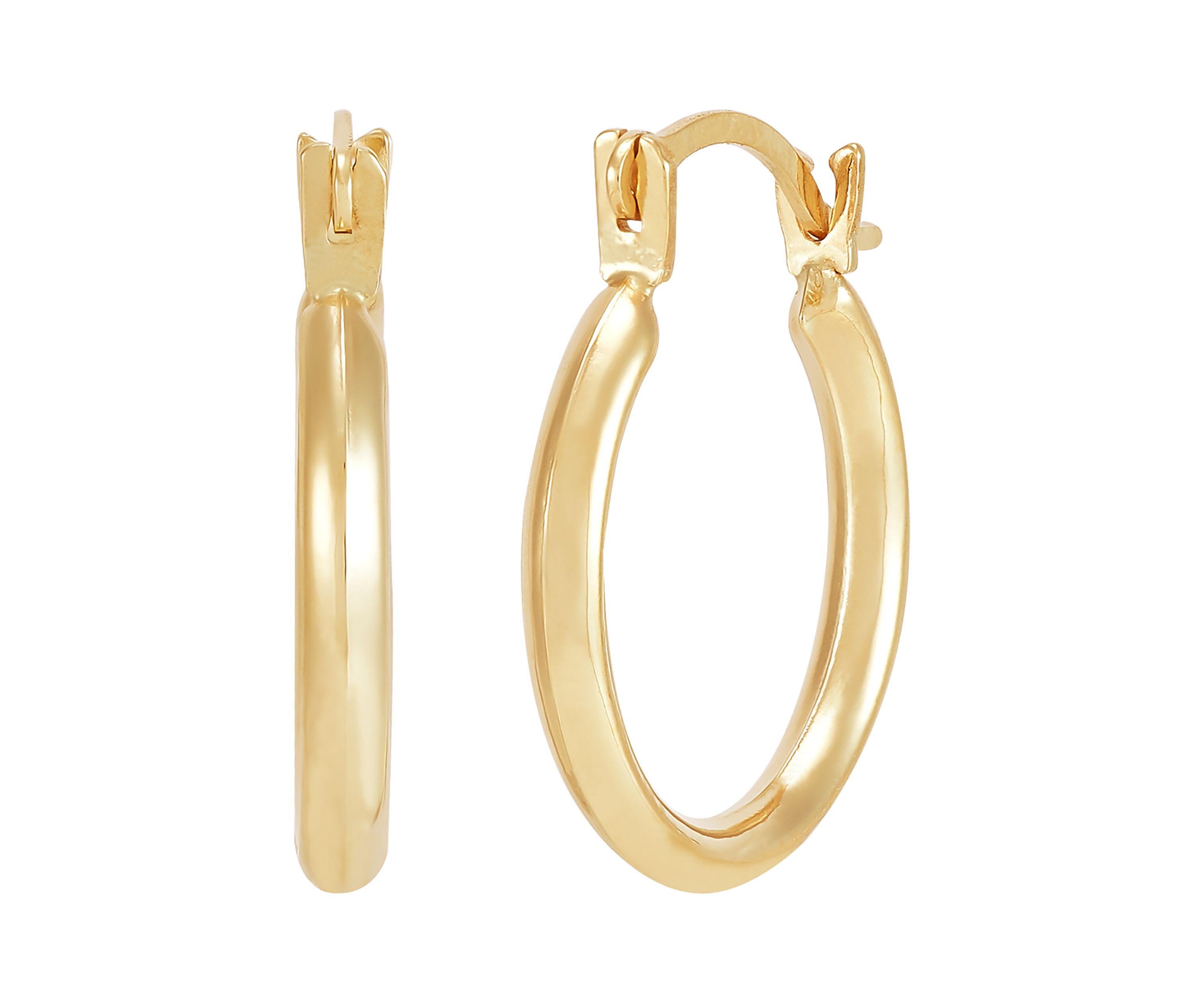  Huggie Hoops Earring in 10K Yellow Gold