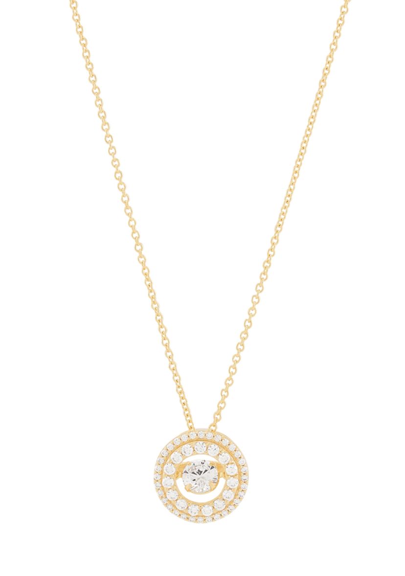 5/8 ct. t.w Lab Grown Diamond Pendant with 18" Cable Chain in Sterling Silver