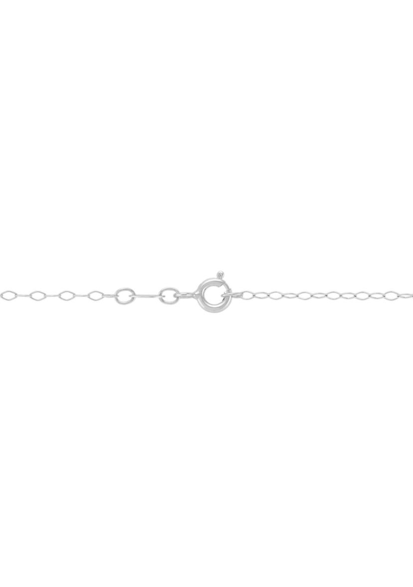 1/4 ct. t.w. Diamond Cross Pendant Necklace with 18" Cable Chain in Sterling Silver