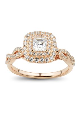 Belk & Co 1 Ct. T.w. Diamond Engagement Ring In 14K Rose Gold