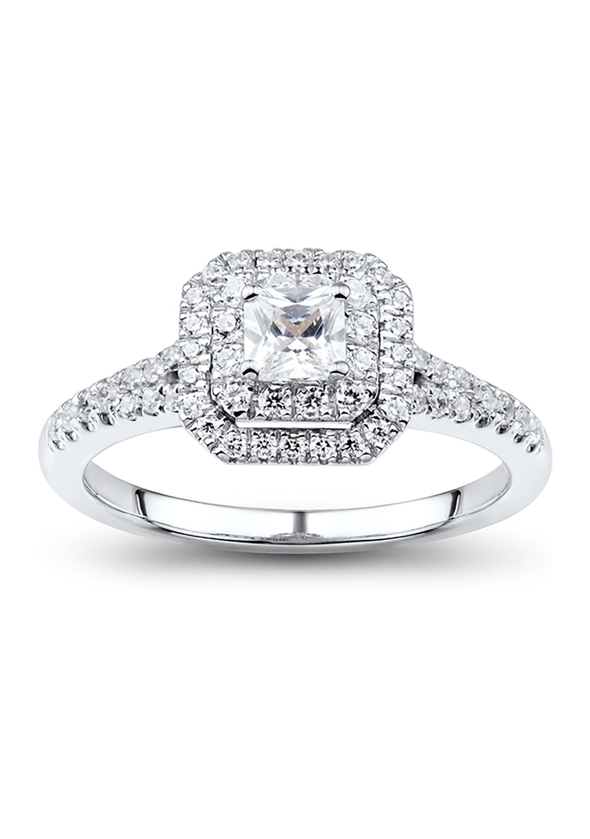 5/8 ct. t.w. Diamond Engagement Ring in 14K White Gold