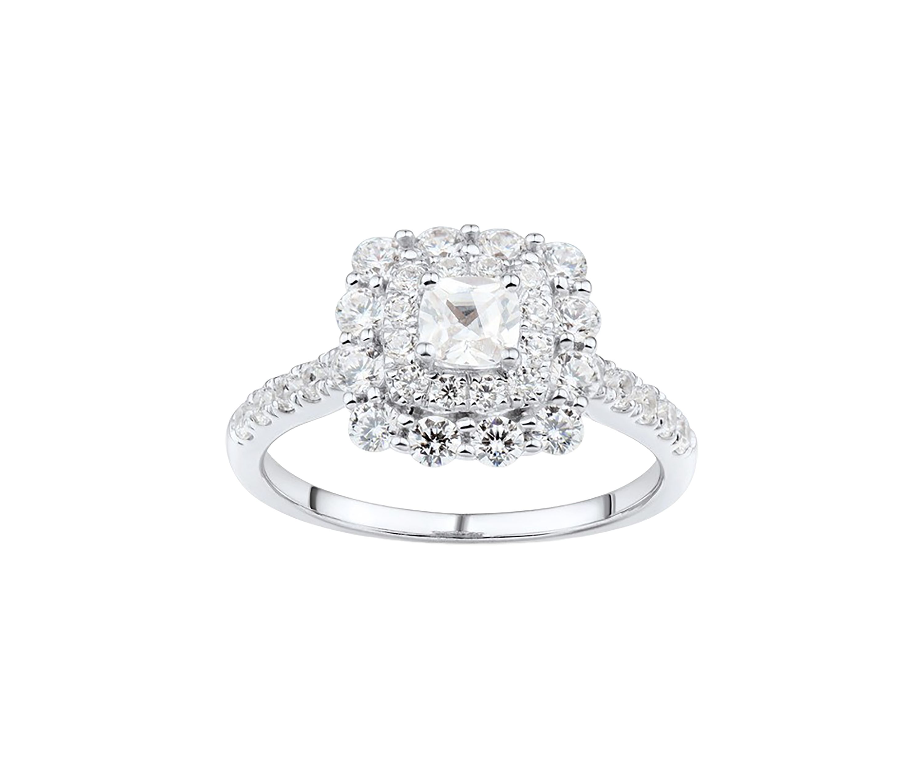 1.5 ct. t.w. Diamond Engagement Ring in 14K White Gold