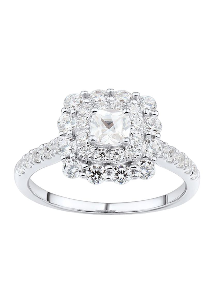 1.5 ct. t.w. Diamond Engagement Ring in 14K White Gold