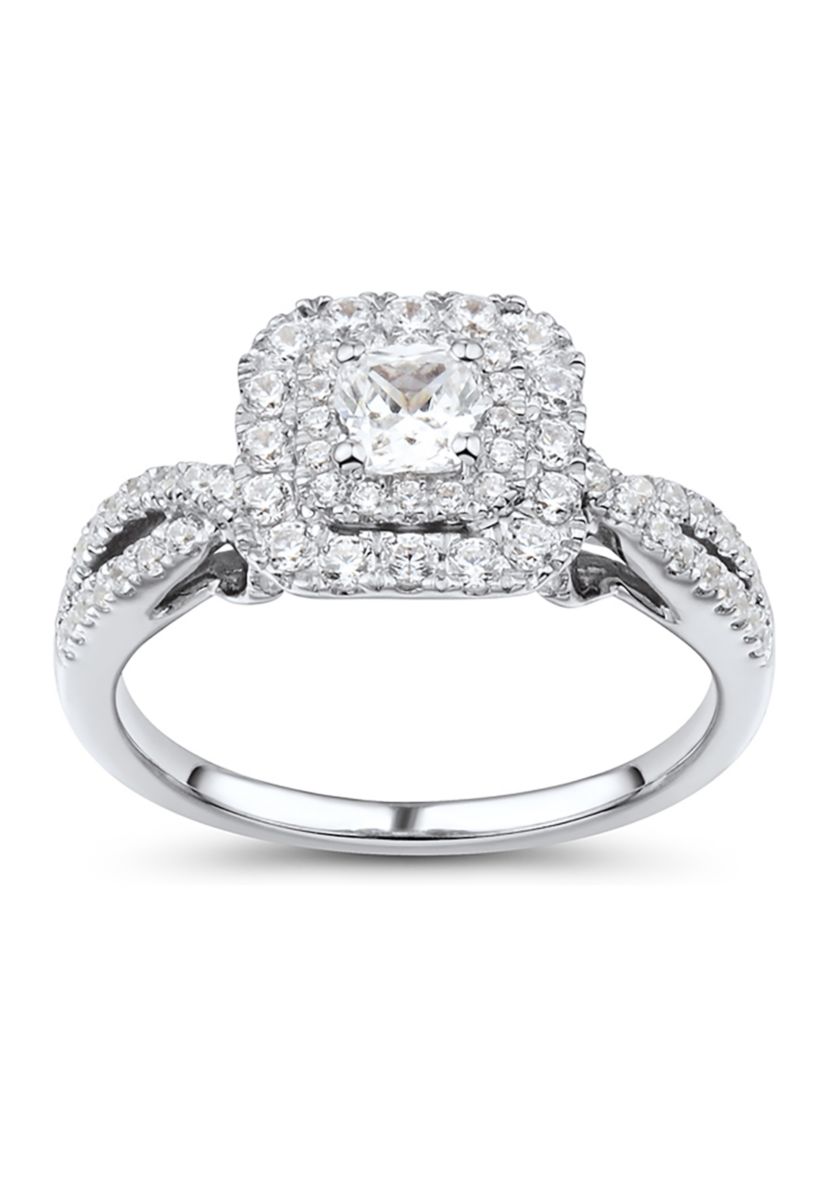 1 ct. t.w. Diamond Engagement Ring in 14K White Gold