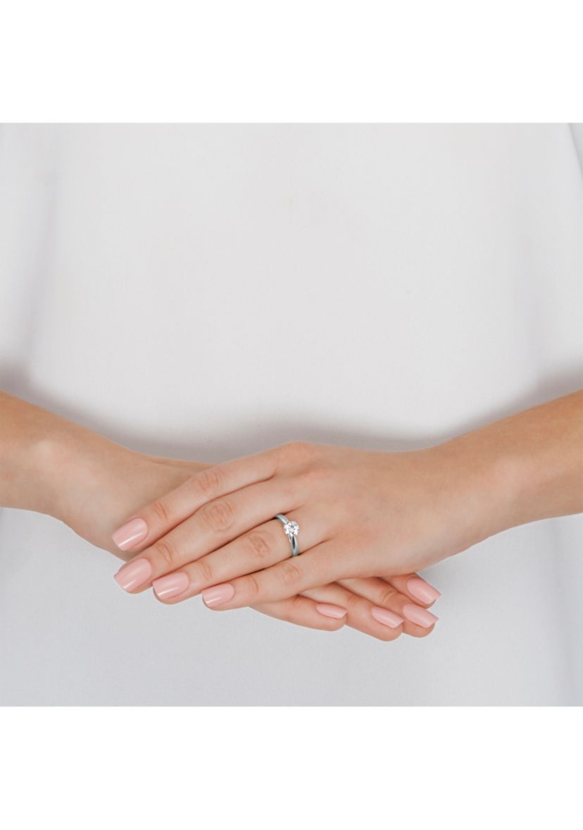 Grown With Love 1 ct. t.w. Lab Grown Diamond Solitaire Ring in 14K White Gold