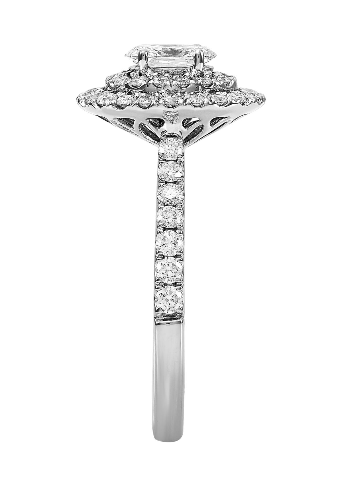 1.25 ct. t.w. Lab Created Diamond Ring in 14K White Gold