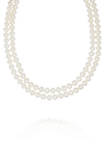 Freshwater Pearl Necklace in 14k Yellow Gold