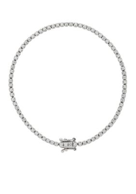 Belk & Co. 0.34 ct. t.w. Diamond Bracelet in 10K White Gold | belk