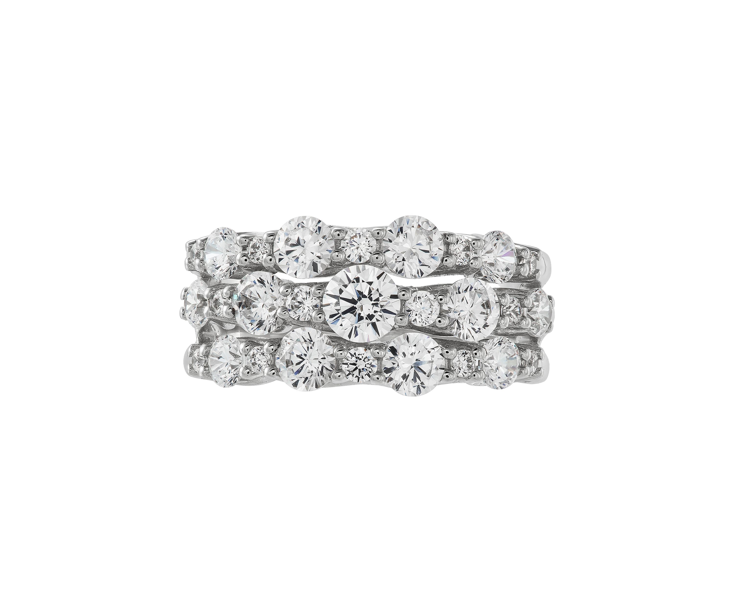 2 ct. t.w. Lab Grown Diamond Ring in 10K White Gold