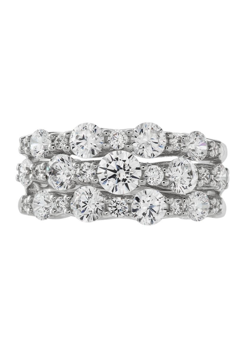 2 ct. t.w. Lab Grown Diamond Ring in 10K White Gold