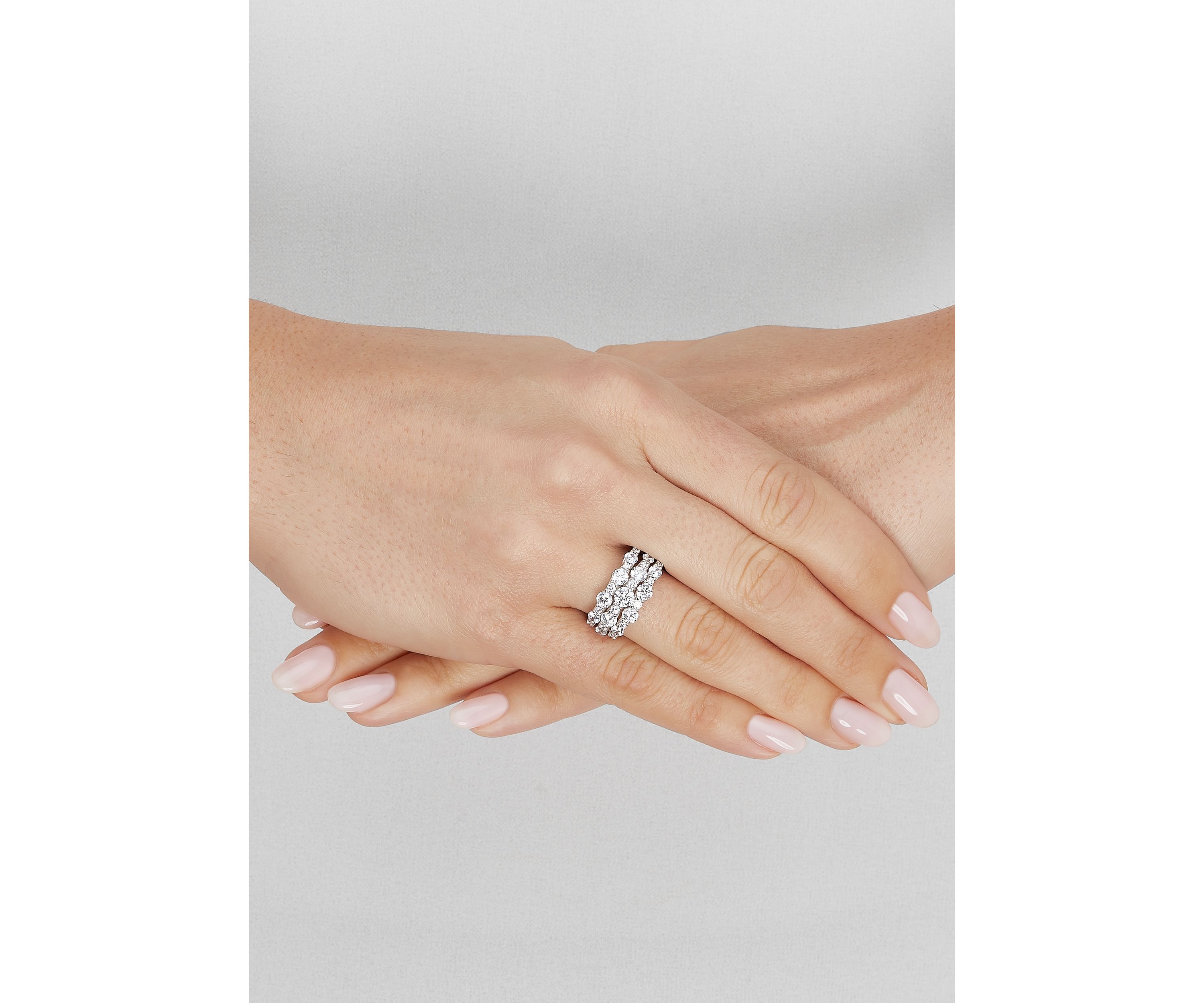 2 ct. t.w. Lab Grown Diamond Ring in 10K White Gold