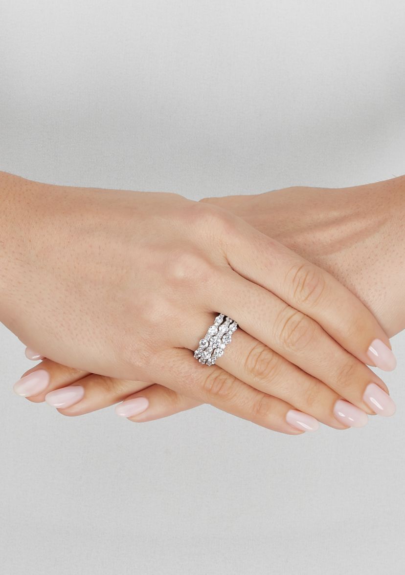 2 ct. t.w. Lab Grown Diamond Ring in 10K White Gold