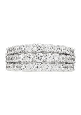 Belk & Co 2 ct. t.w. Lab Grown Diamond Ring in 14K White Gold, 7