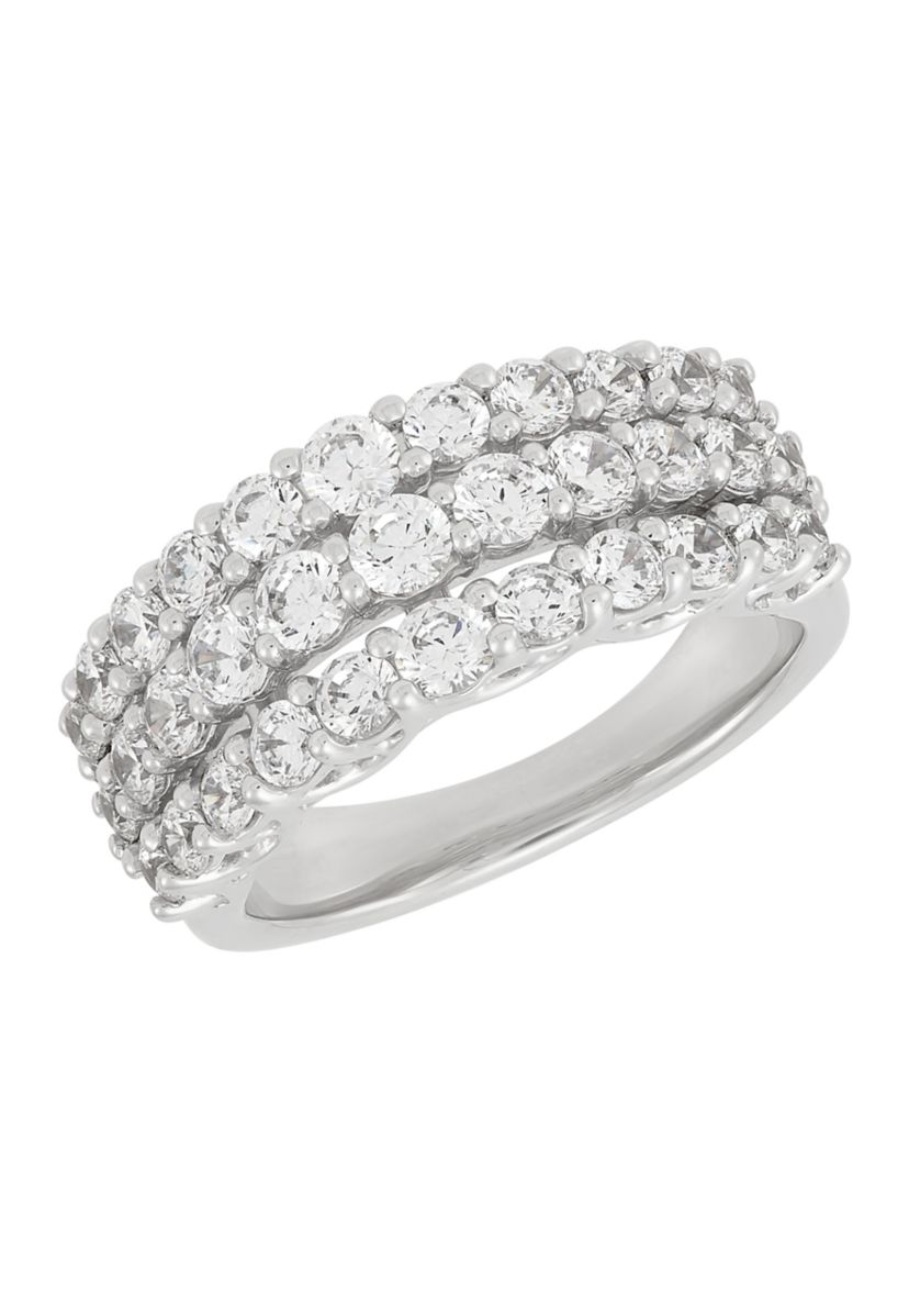 2 ct. t.w. Lab Grown Diamond Ring in 14K White Gold