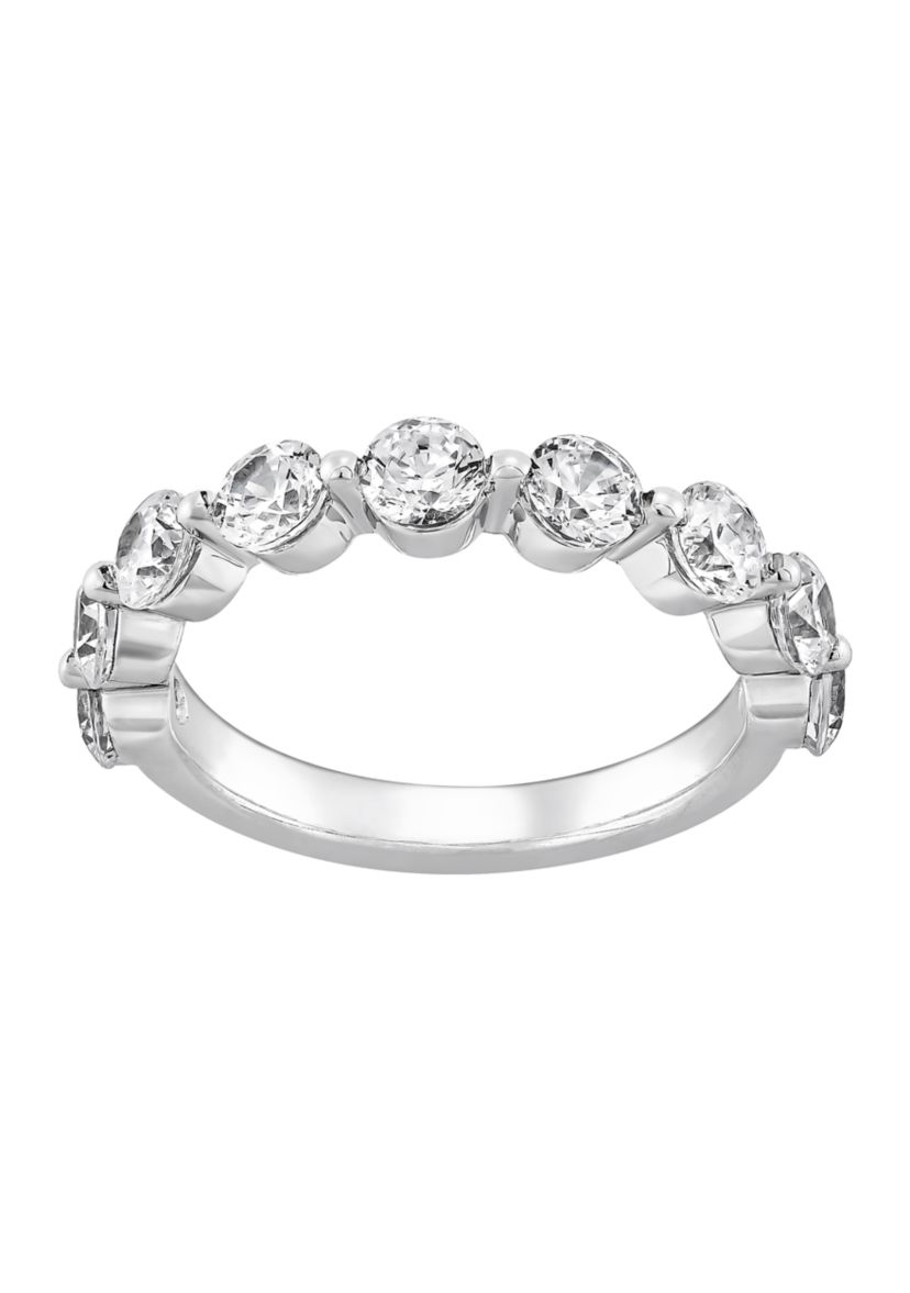 Grown With Love Lab Created 1.62 ct. t.w. Diamond Band in 14K White Gold 