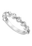 Grown With Love Lab Created 1.62 ct. t.w. Diamond Band in 14K White Gold 
