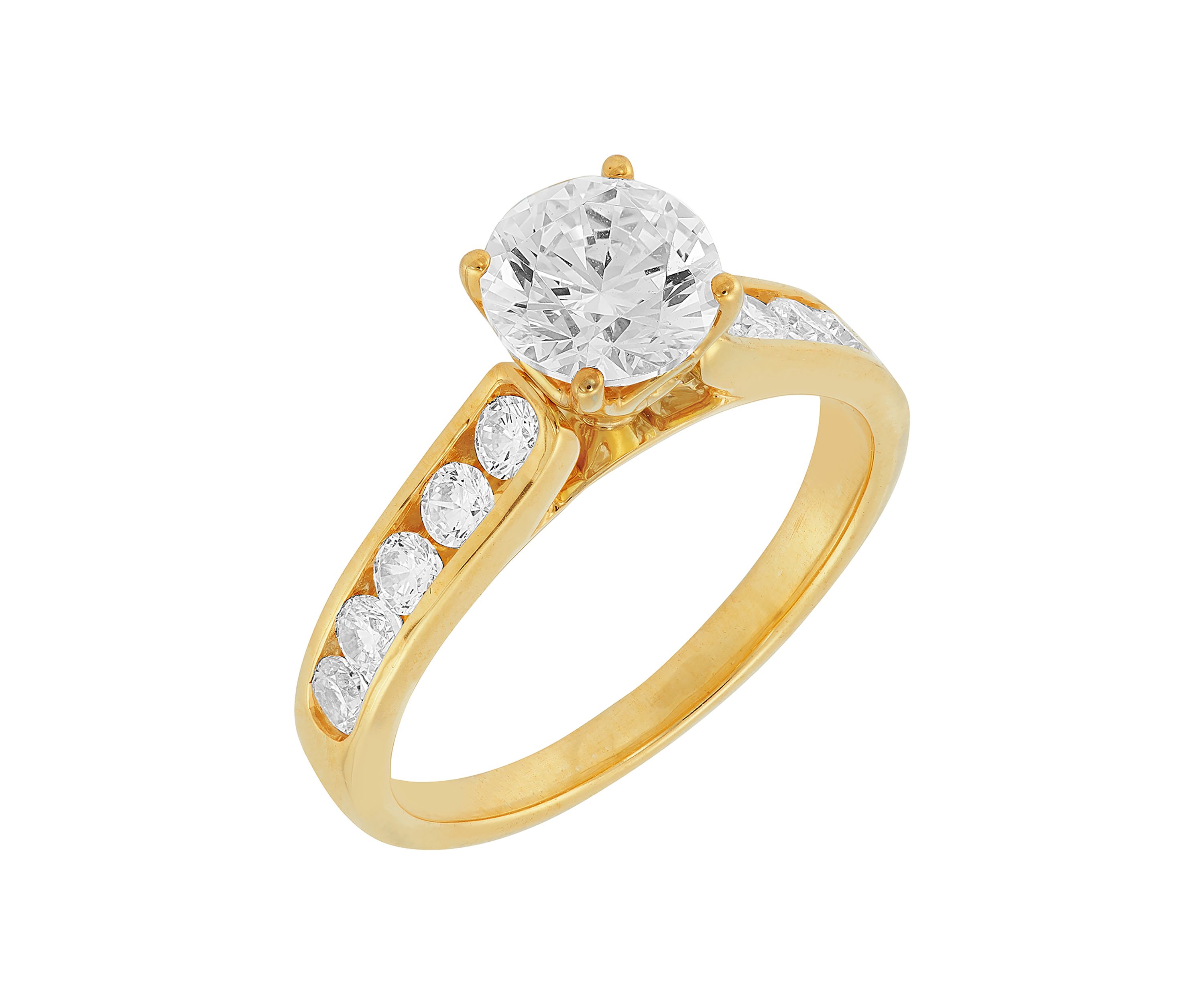 1.75 ct. t.w. Lab Created Diamond Ring in 14K Yellow Gold