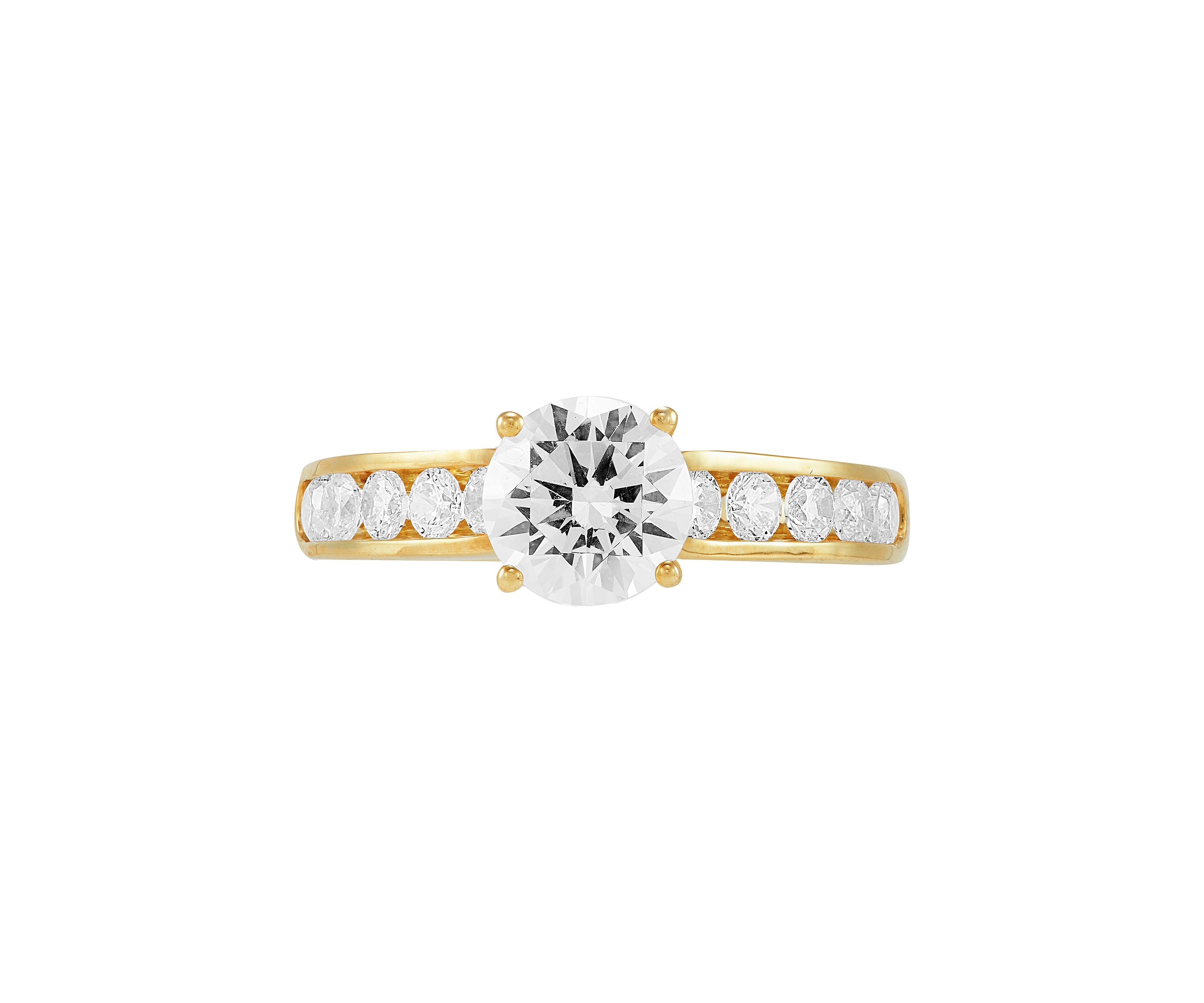 1.75 ct. t.w. Lab Created Diamond Ring in 14K Yellow Gold