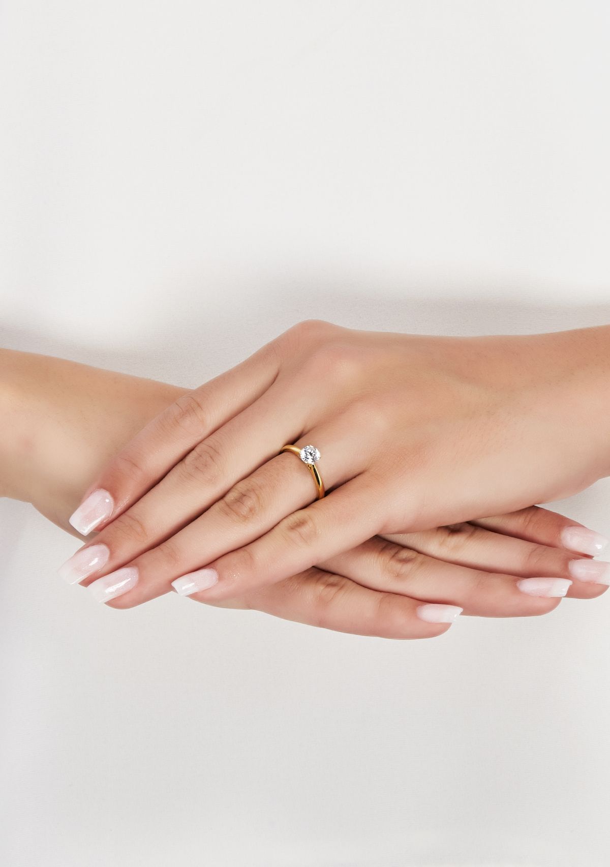 Grown With Love 3/4 ct. t.w. Lab Grown Diamond Solitaire Ring in 14K Yellow Gold