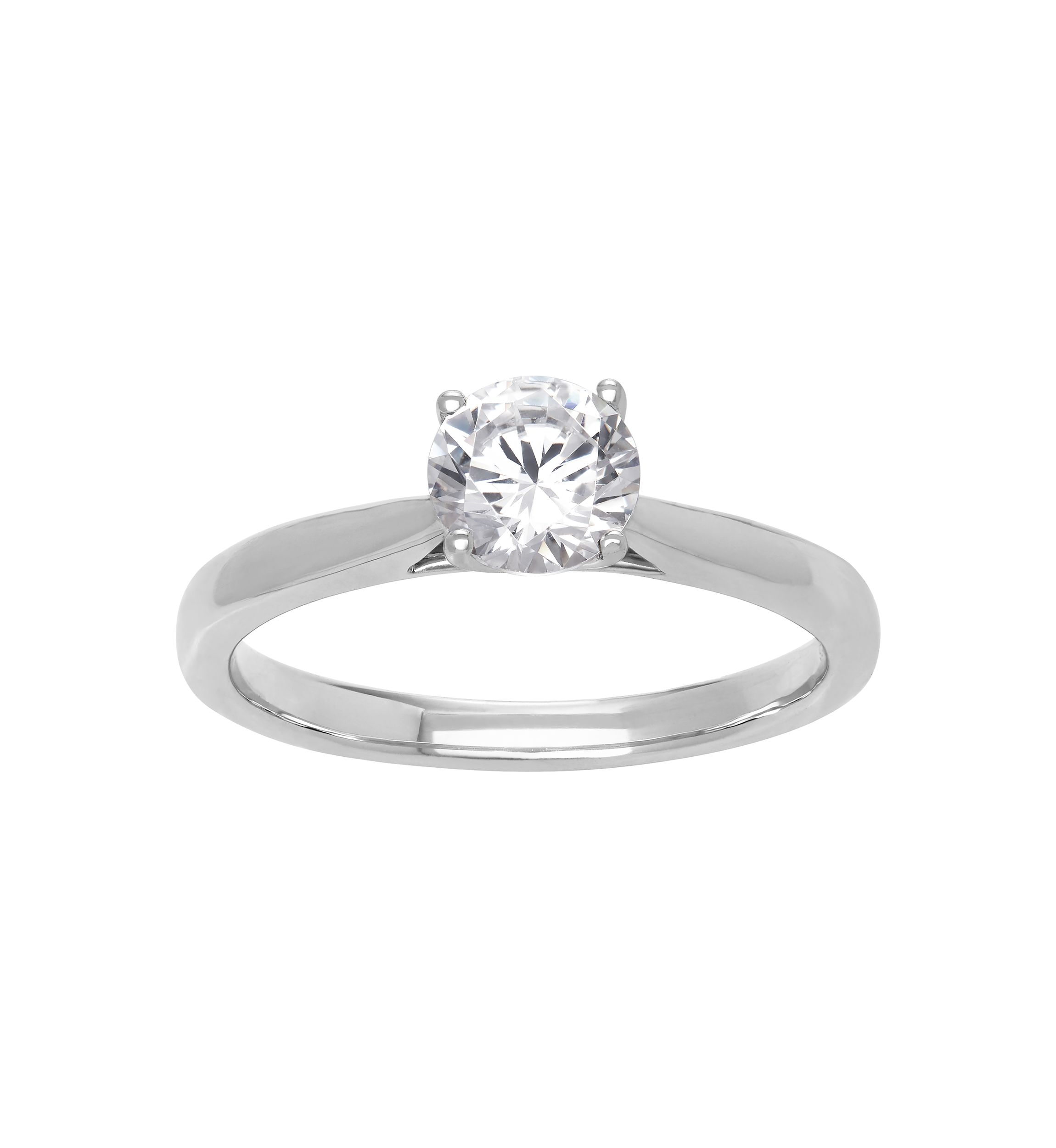 Grown With Love 3/4 ct. t.w. Lab Grown Diamond Solitaire Ring in 14K White Gold