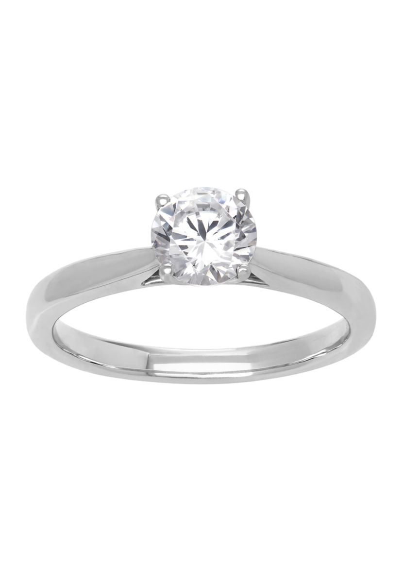 Grown With Love 3/4 ct. t.w. Lab Grown Diamond Solitaire Ring in 14K White Gold
