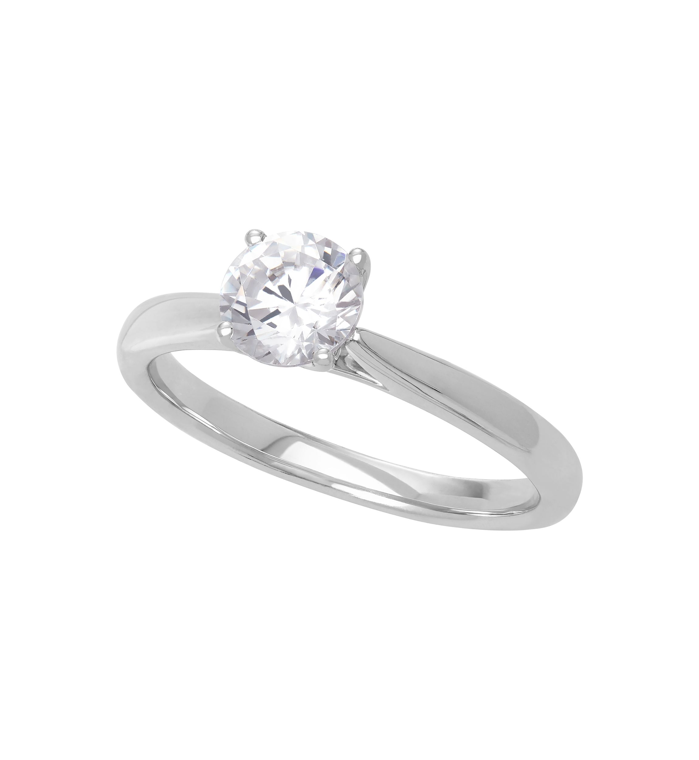 Grown With Love 3/4 ct. t.w. Lab Grown Diamond Solitaire Ring in 14K White Gold