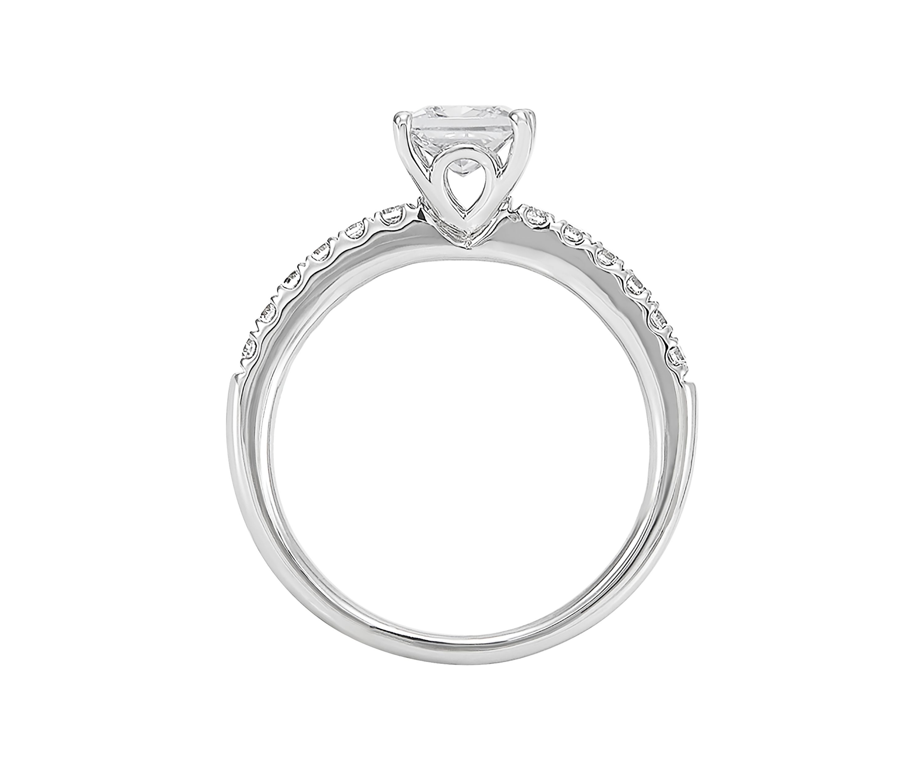 1.25 ct. t.w. Lab Created  Diamond Ring in 14K White Gold