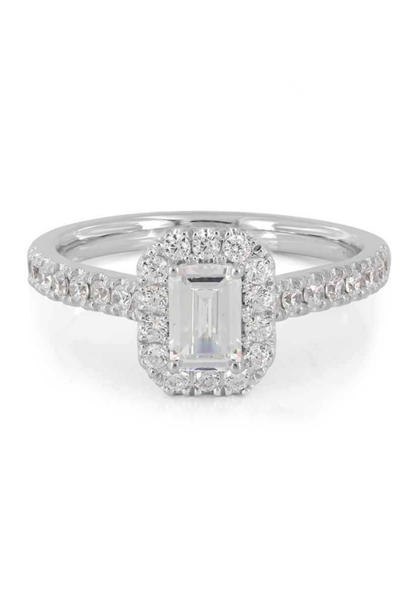 1.25 ct. t.w. Lab Created Diamond Ring in 14K White Gold