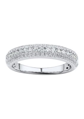 Belk & Co 1/2 ct. t.w. Diamond Ring in 10K White Gold, 6