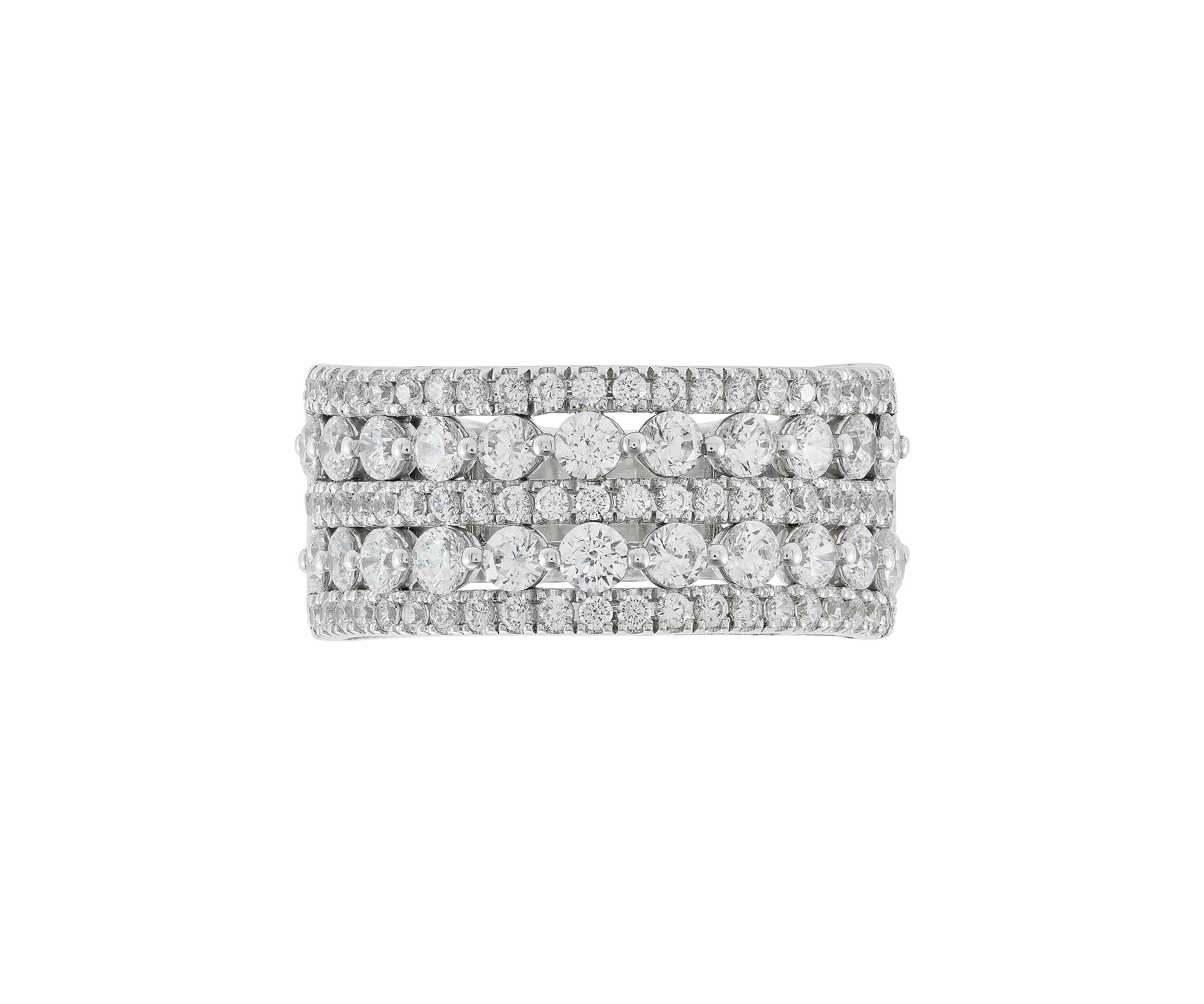 Lab Created 2 ct. t.w. Lab Grown Diamond Ring in 14K White Gold